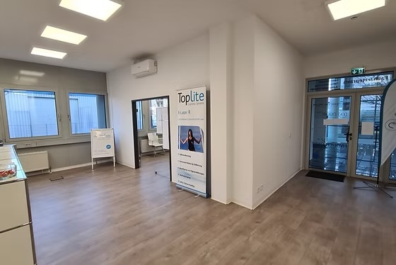 Behandlungsbereich der Lasersprechstunde Nagelneu Frankfurt